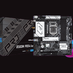   
          Mainboard ASROCK B560M PRO4/ac (Intel B560,...