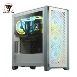   
          Vỏ Case Corsair 4000D Airflow TG White (Mid Tower...