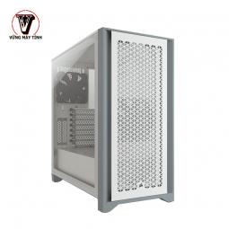   
          Vỏ Case Corsair 4000D Airflow TG White (Mid Tower...