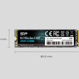   
          Ổ cứng Silicon Power M.2 2280 PCIe SSD A60 256GB