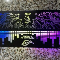 Tấm Che Nguồn PC Led 5v ARGB Đồng Bộ Màu Hub Coolmoon, Hub Sync Mainboard