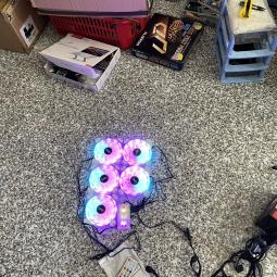   
          BỘ FAN LED RGB 5 FAN + HUB + Điều Khiển ( nhiều...
