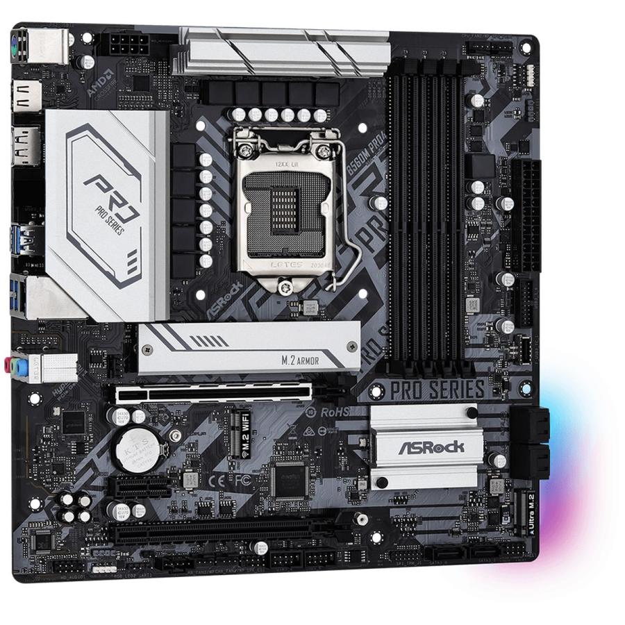 Mainboard ASROCK B560M PRO4/ac (Intel B560, Socket 1200, m-ATX, 4 khe Ram DDR4) Mainboard ASROCK B560M PRO4/ac (Intel B560, Socket 1200, m-ATX, 4 khe Ram DDR4)
