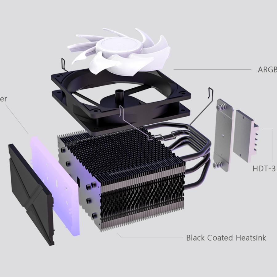 Tản nhiệt khí CPU ID-Cooling SE-234-ARGB v2