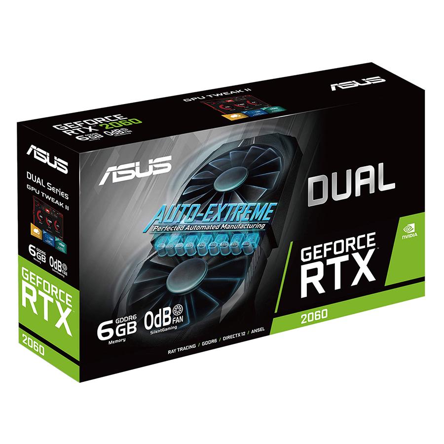 ASUS Dual GeForce RTX 2060 EVO 6GB GDDR6 ASUS Dual GeForce RTX 2060 EVO 6GB GDDR6