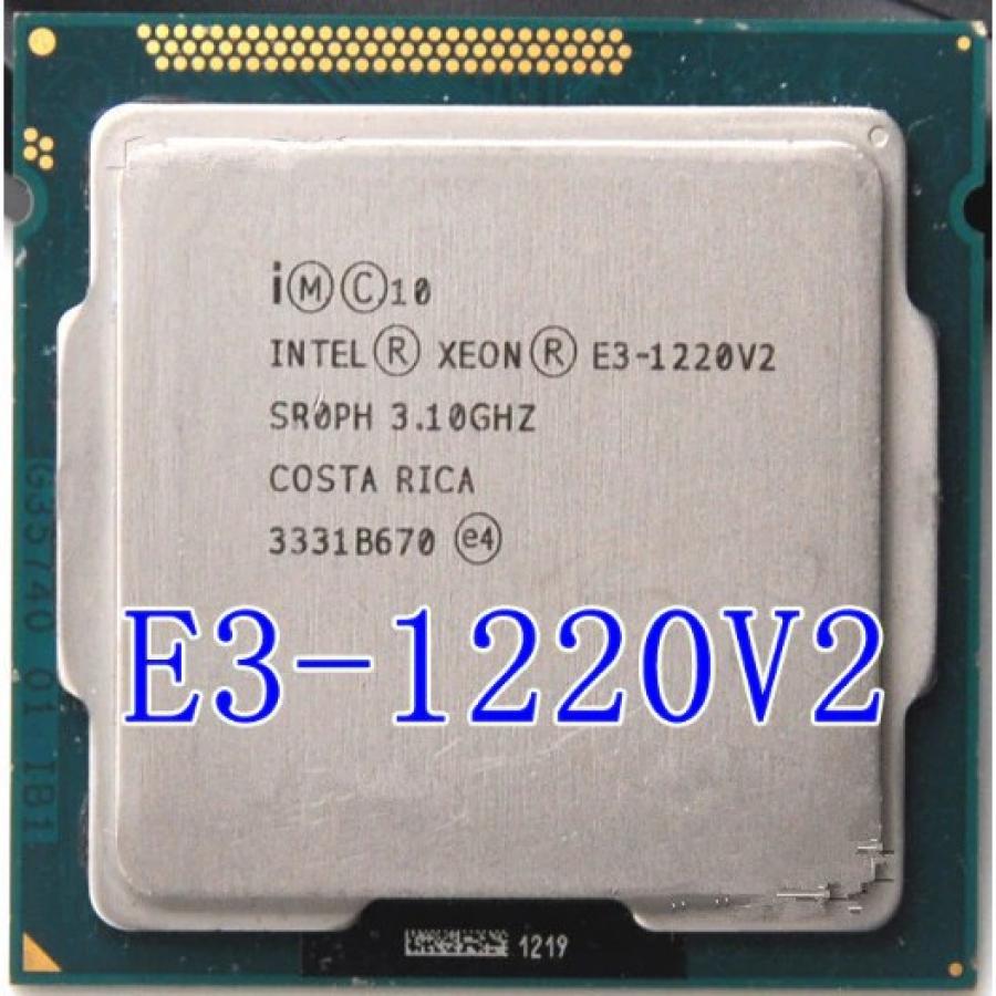 CPU Intel Xeon E3 1220v3 (3.50GHz, 8M, 4 Cores 4 Threads) CPU Intel Xeon E3 1220v3 (3.50GHz, 8M, 4 Cores 4 Threads)