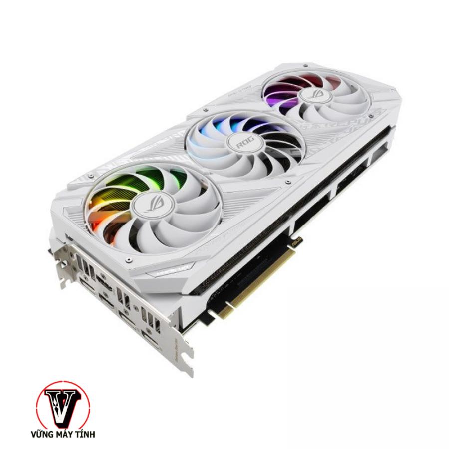VGA ASUS ROG Strix GeForce RTX 3070 OC 8GB GDDR6 V2 White Edition (ROG-STRIX-RTX3070-O8G-WHITE-V2) VGA ASUS ROG Strix GeForce RTX 3070 OC 8GB GDDR6 V2 White Edition (ROG-STRIX-RTX3070-O8G-WHITE-V2)