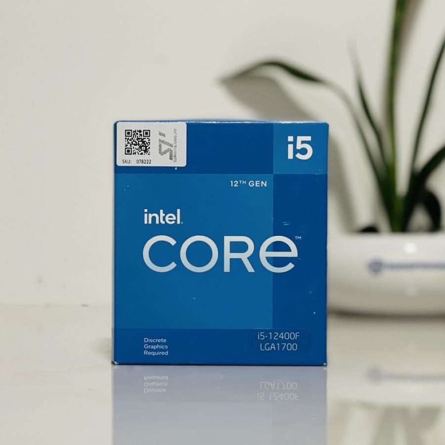 CPU Intel Core i5-12400F (Upto 4.4Ghz, 6 nhân 12 luồng, 18MB Cache, 65W) - Socket Intel LGA 1700) CPU Intel Core i5-12400F (Upto 4.4Ghz, 6 nhân 12 luồng, 18MB Cache, 65W) - Socket Intel LGA 1700)