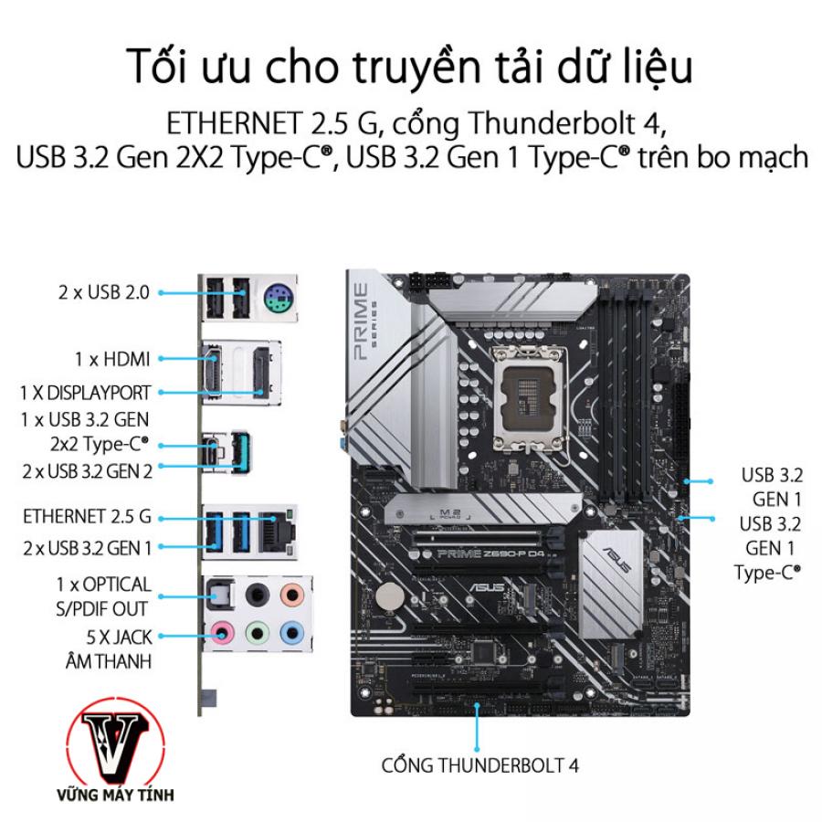 Mainboard ASUS PRIME Z690-P D4 (DDR4)