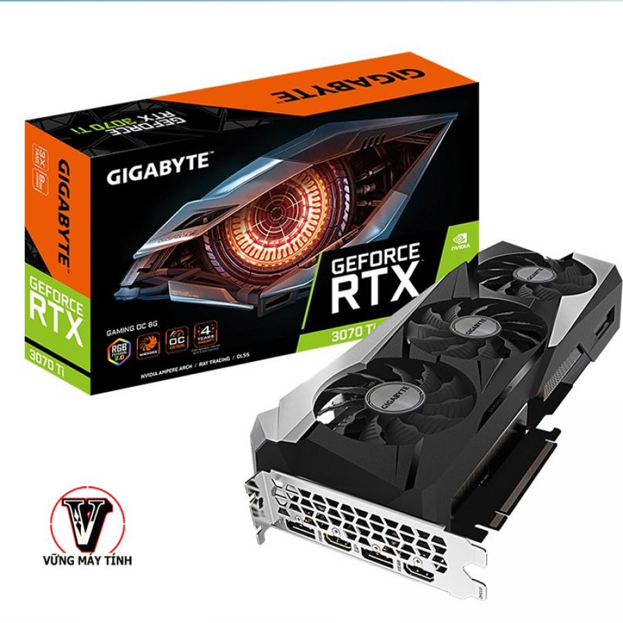 VGA GIGABYTE GeForce RTX 3070 Ti GAMING OC 8G VGA GIGABYTE GeForce RTX 3070 Ti GAMING OC 8G