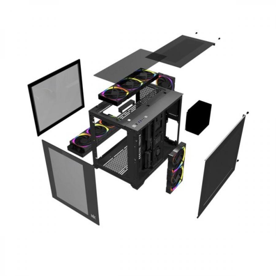 Vỏ case MIK LV12 - Black Vỏ case MIK LV12 - Black