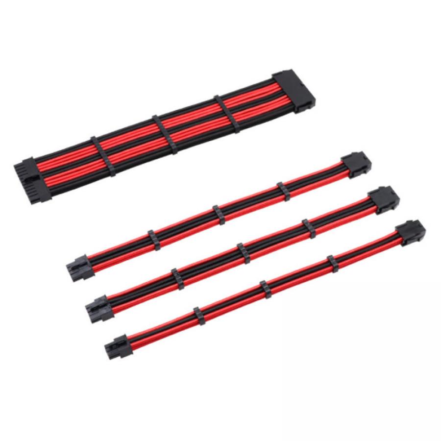 Bộ dây nối dài bọc lưới Các Màu Không led ( Độ Pc Chơi Game ) Bộ dây nối dài bọc lưới Các Màu Không led ( Độ Pc Chơi Game )