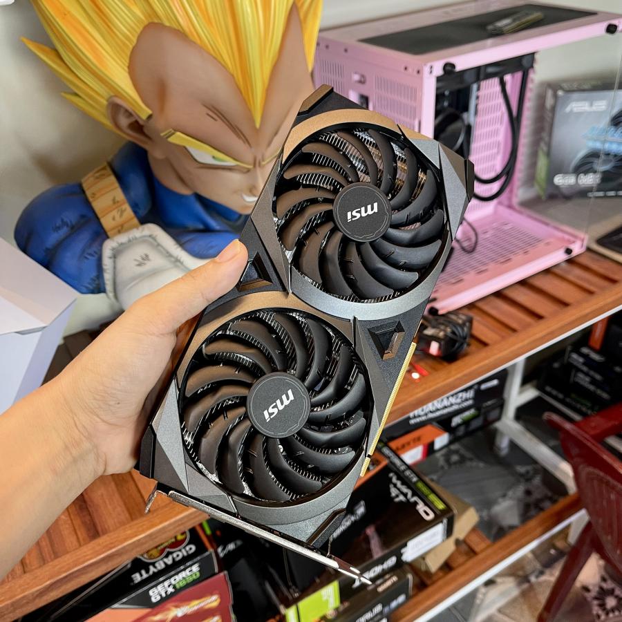 VGA MSI GeForce RTX 3060 Ti VENTUS 2X 8G OCV1 (LHR) VGA MSI GeForce RTX 3060 Ti VENTUS 2X 8G OCV1 (LHR)